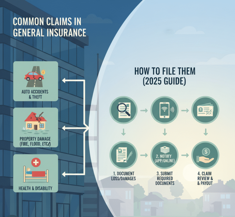 Common Claims in General Insurance — And How to File Them (2025 Guide)